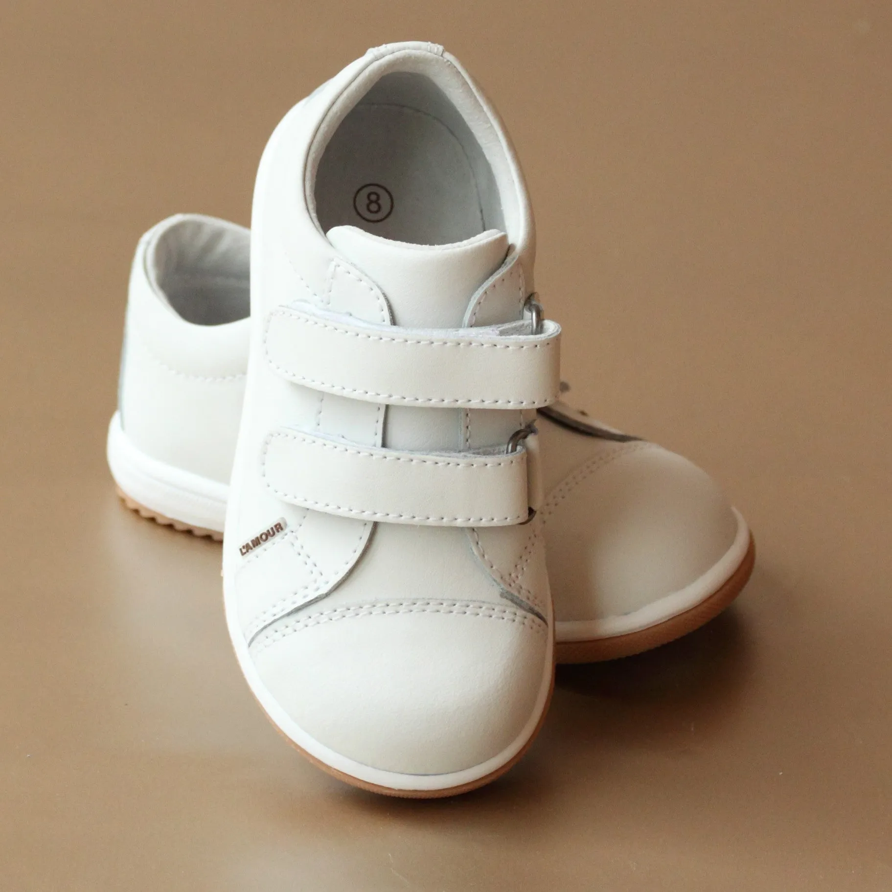 FINAL SALE: L'Amour Girls Double Strap Fashion Sneaker