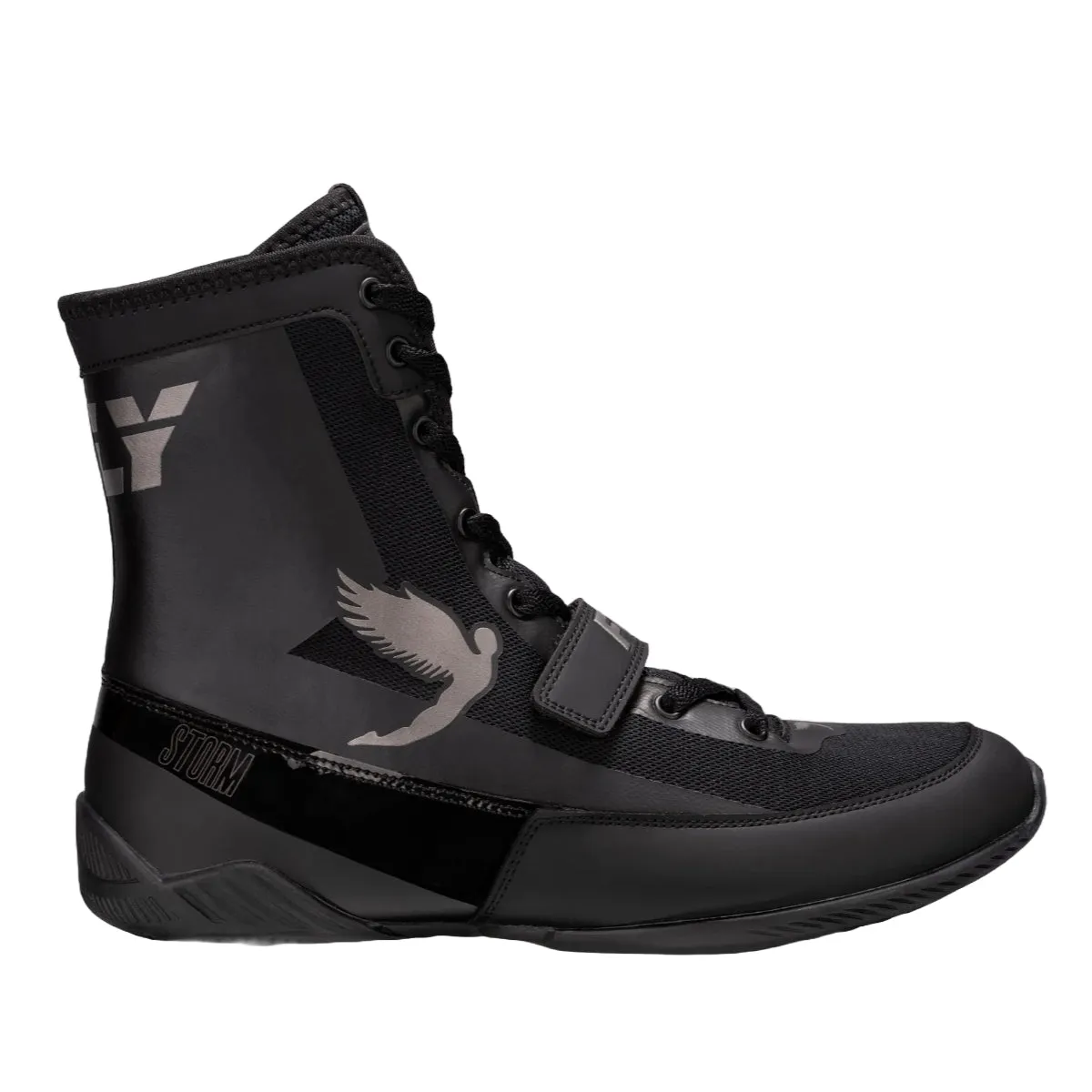 Fly Storm Boxing Boots Black