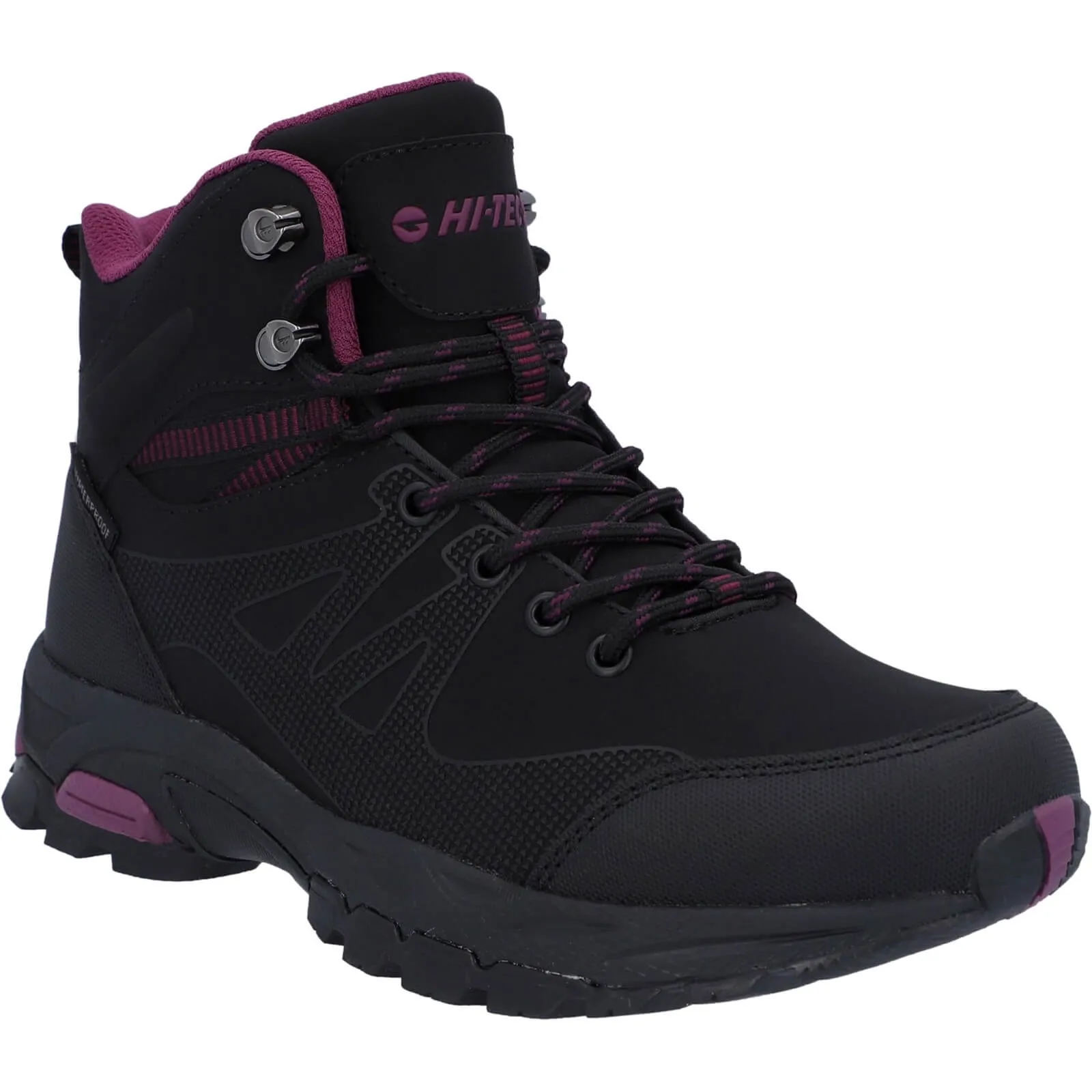 Hi-Tec Jackdaw Mid Lightweight Womens Waterproof Hiking Boots