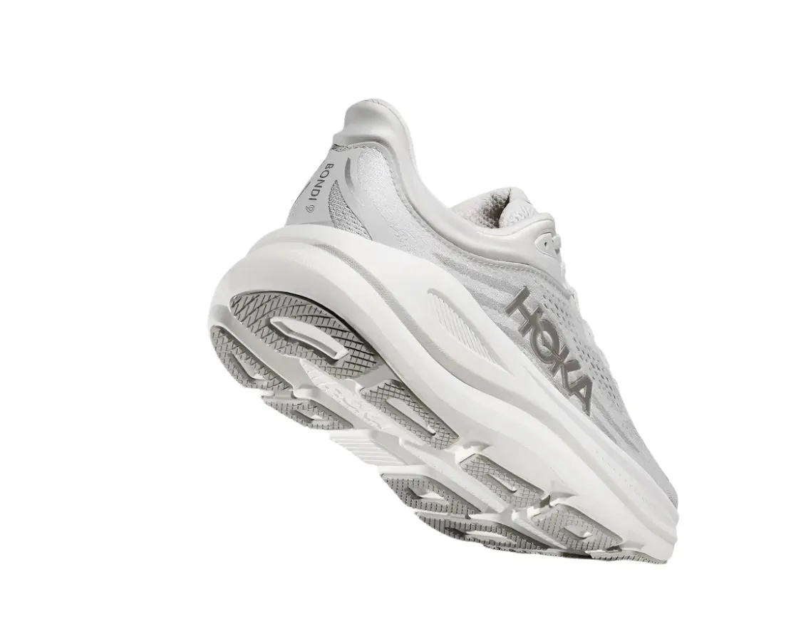 HOKA Women's Bondi 9 Everyday Running Shoe - Stardust/Sliver