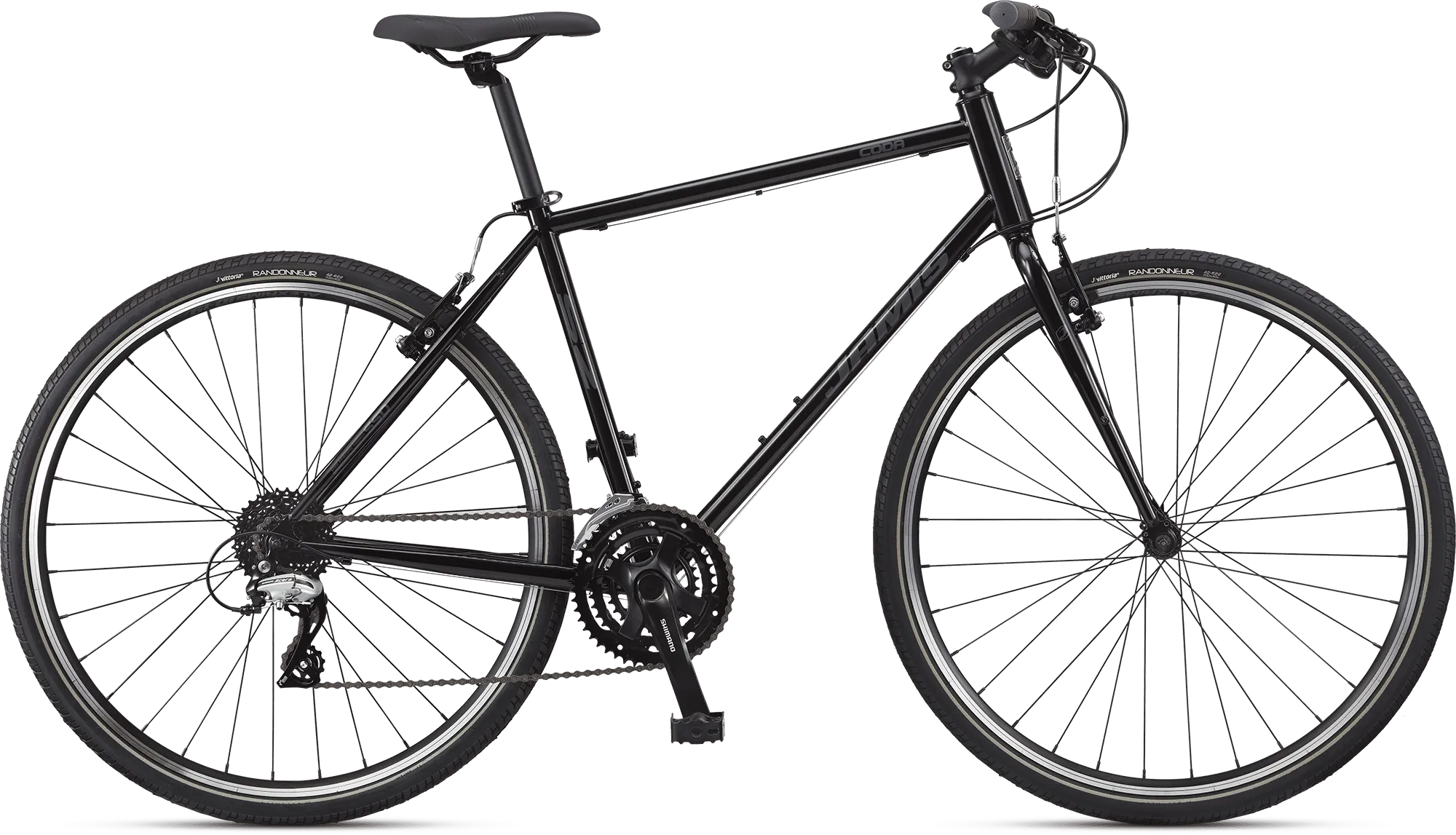 Jamis 2022 Coda S2 City/Fitness Bike Gloss Black