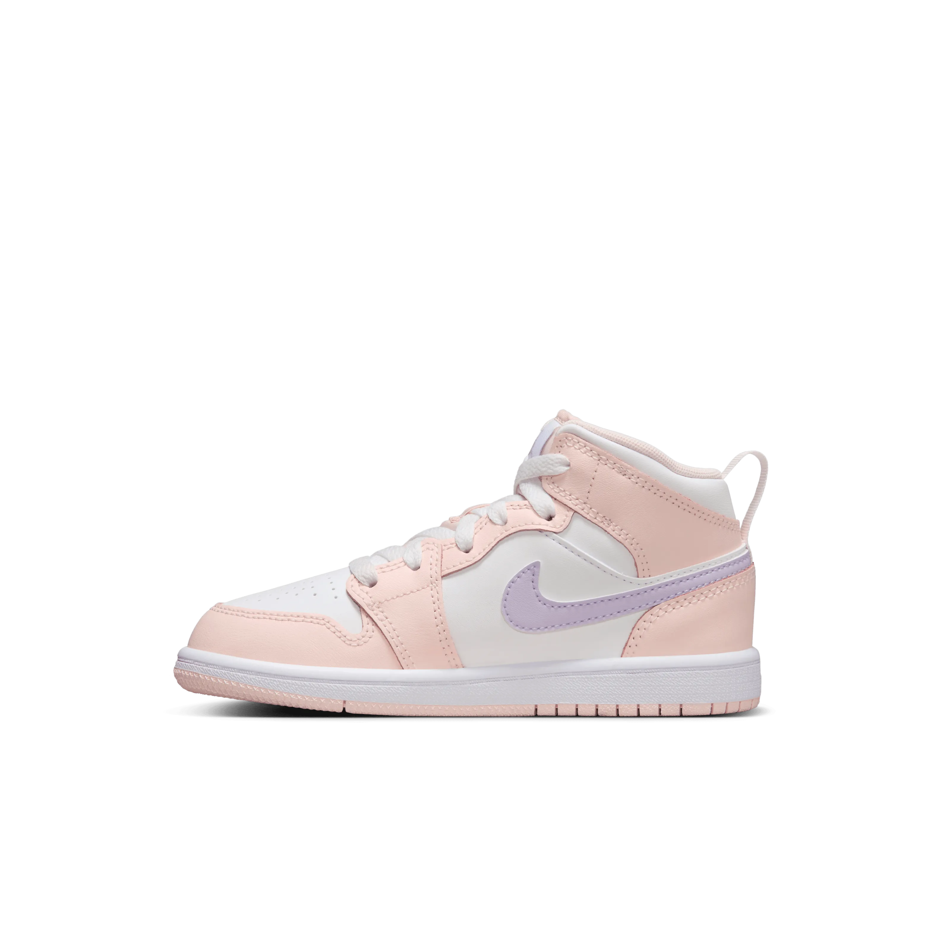 Jordan - Girl - PS Air Jordan 1 Mid - Pink Wash/Violet