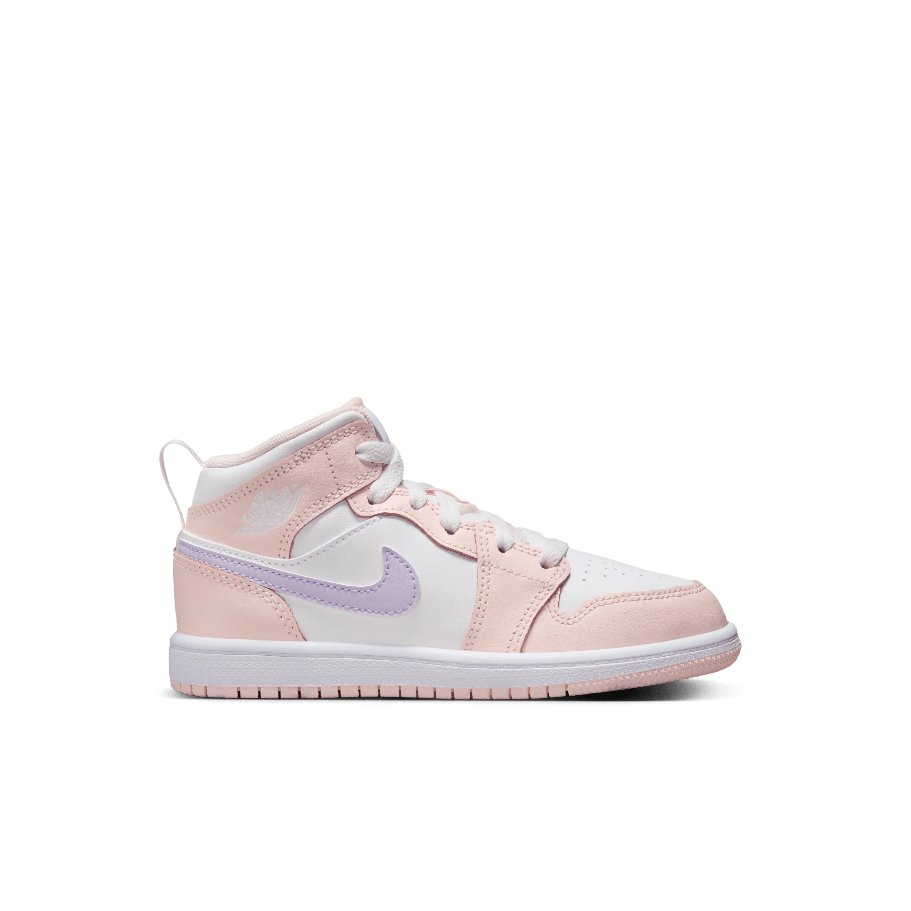Jordan - Girl - PS Air Jordan 1 Mid - Pink Wash/Violet