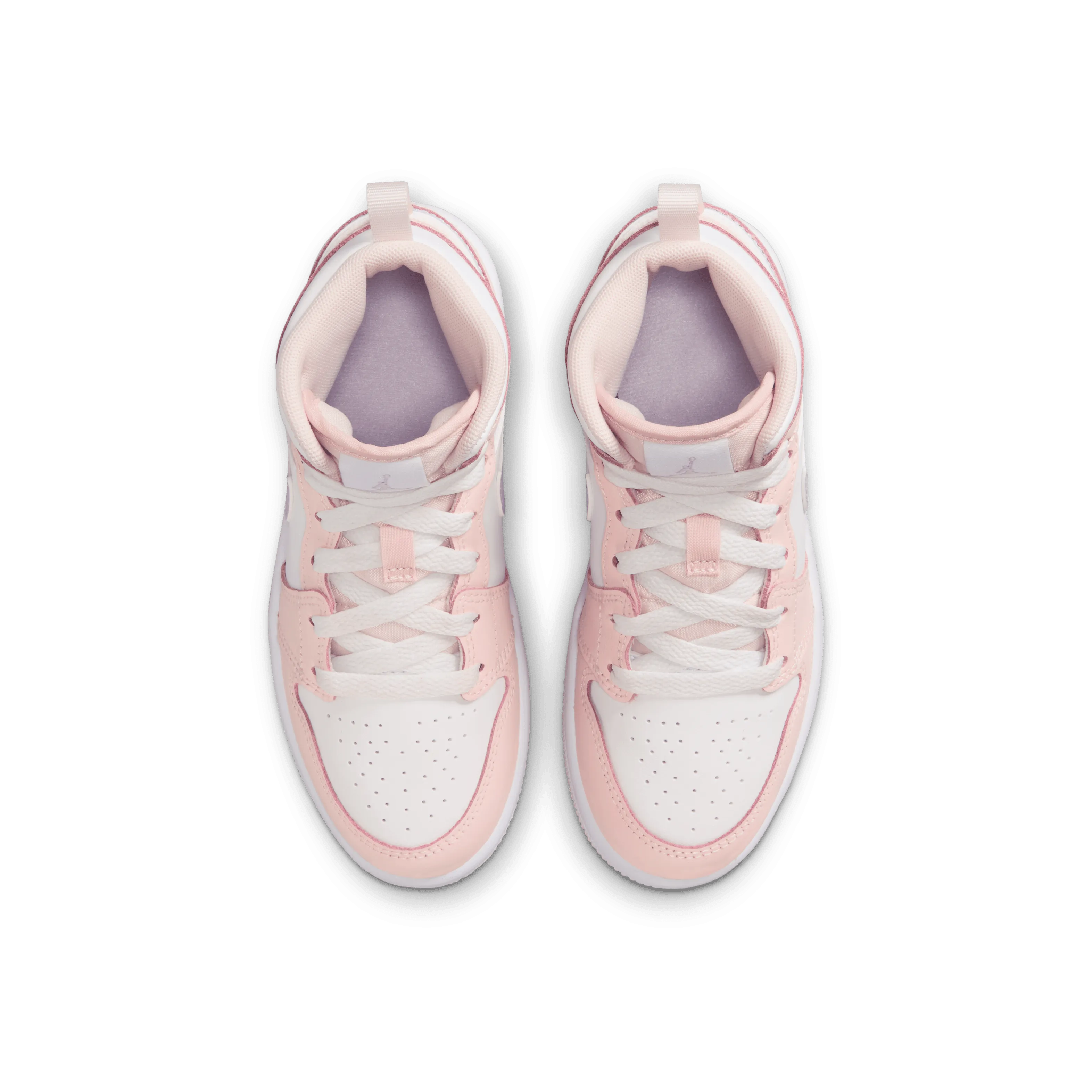 Jordan - Girl - PS Air Jordan 1 Mid - Pink Wash/Violet