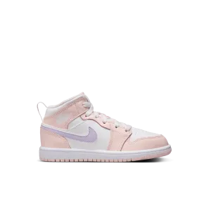 Jordan - Girl - PS Air Jordan 1 Mid - Pink Wash/Violet