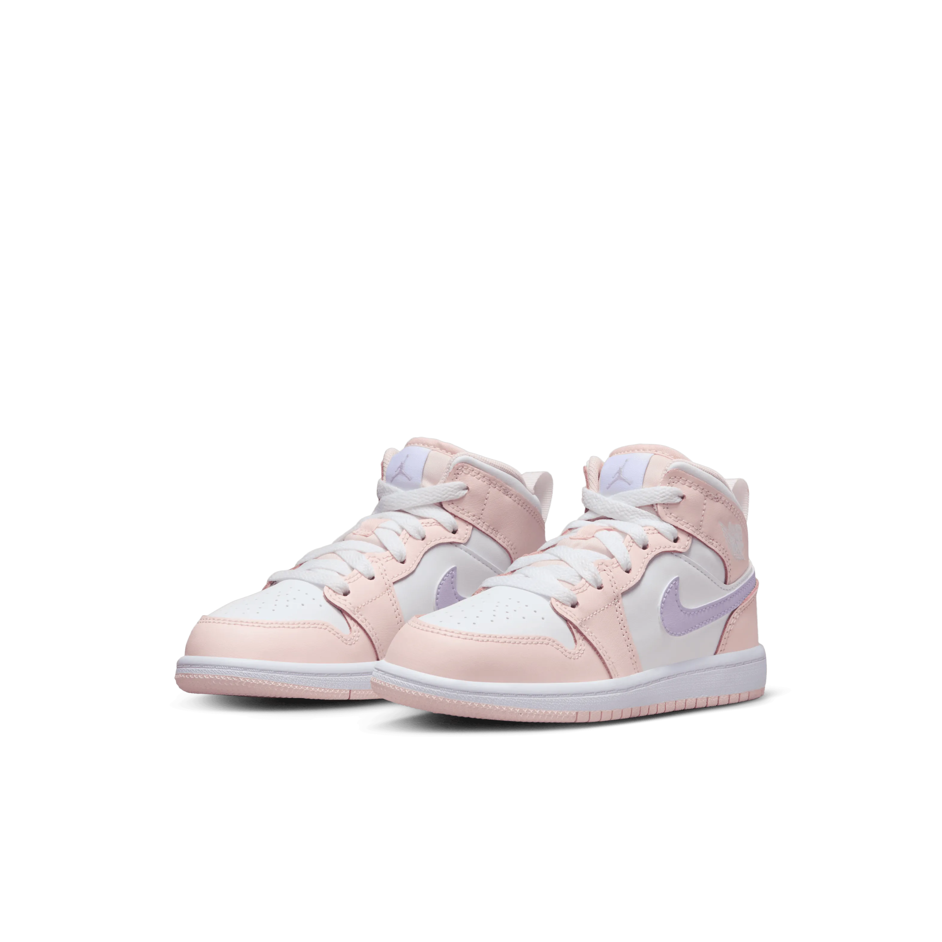 Jordan - Girl - PS Air Jordan 1 Mid - Pink Wash/Violet