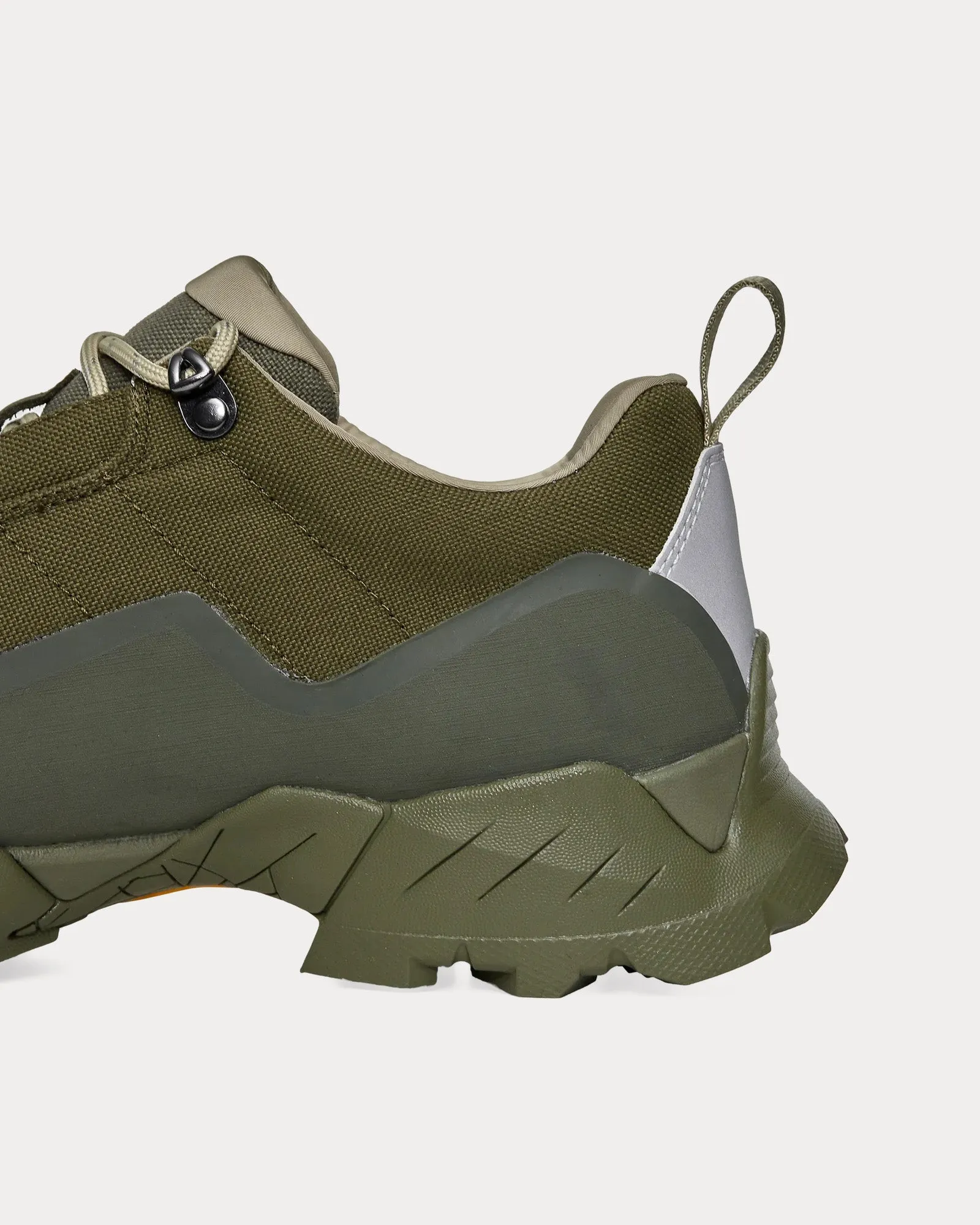Katharina Forest Green Low Top Sneakers