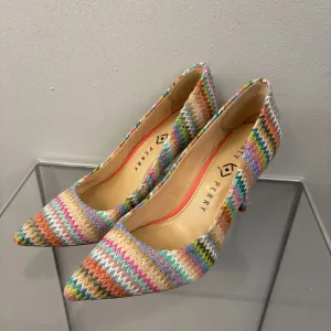 Katy Perry Multi Color Sissy Pump Heels 6.5