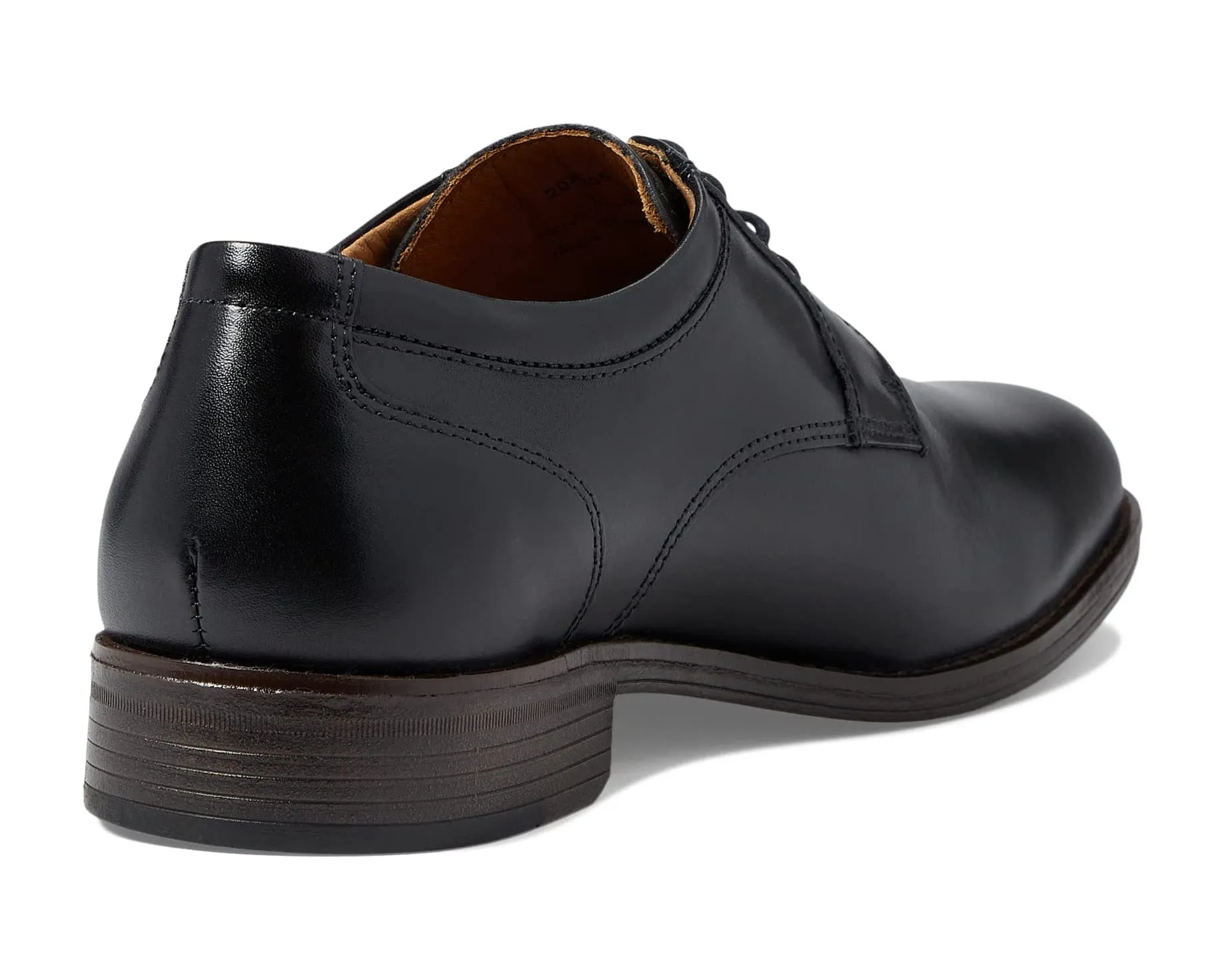 Lewis Plain Toe Johnston & Murphy Oxfords, black