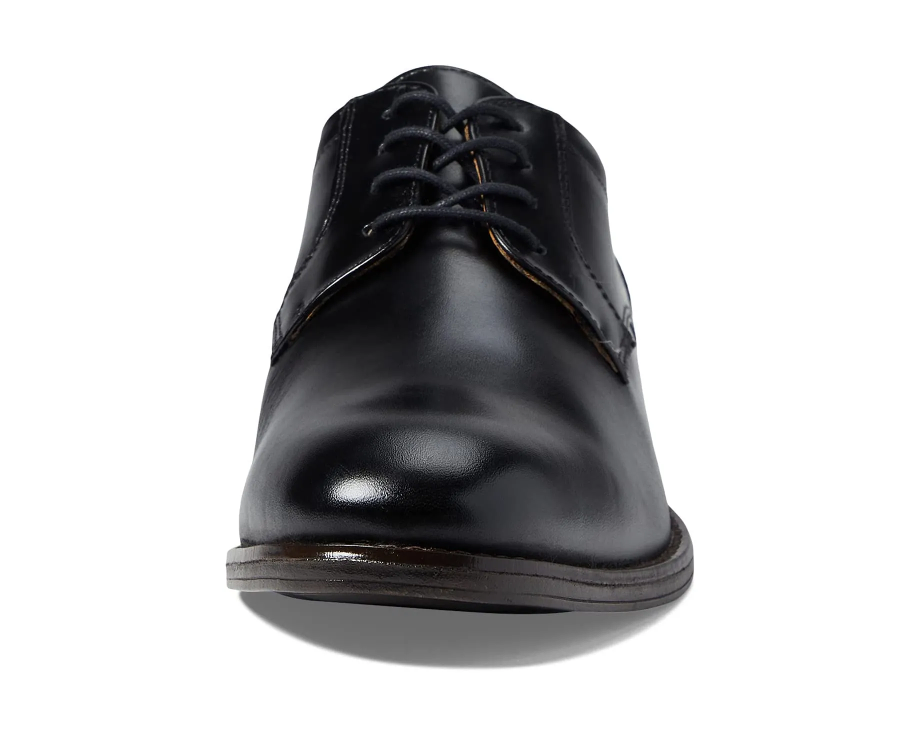 Lewis Plain Toe Johnston & Murphy Oxfords, black