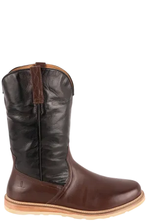 Lucchese Men's Baby Buffalo Range Boots - Whiskey