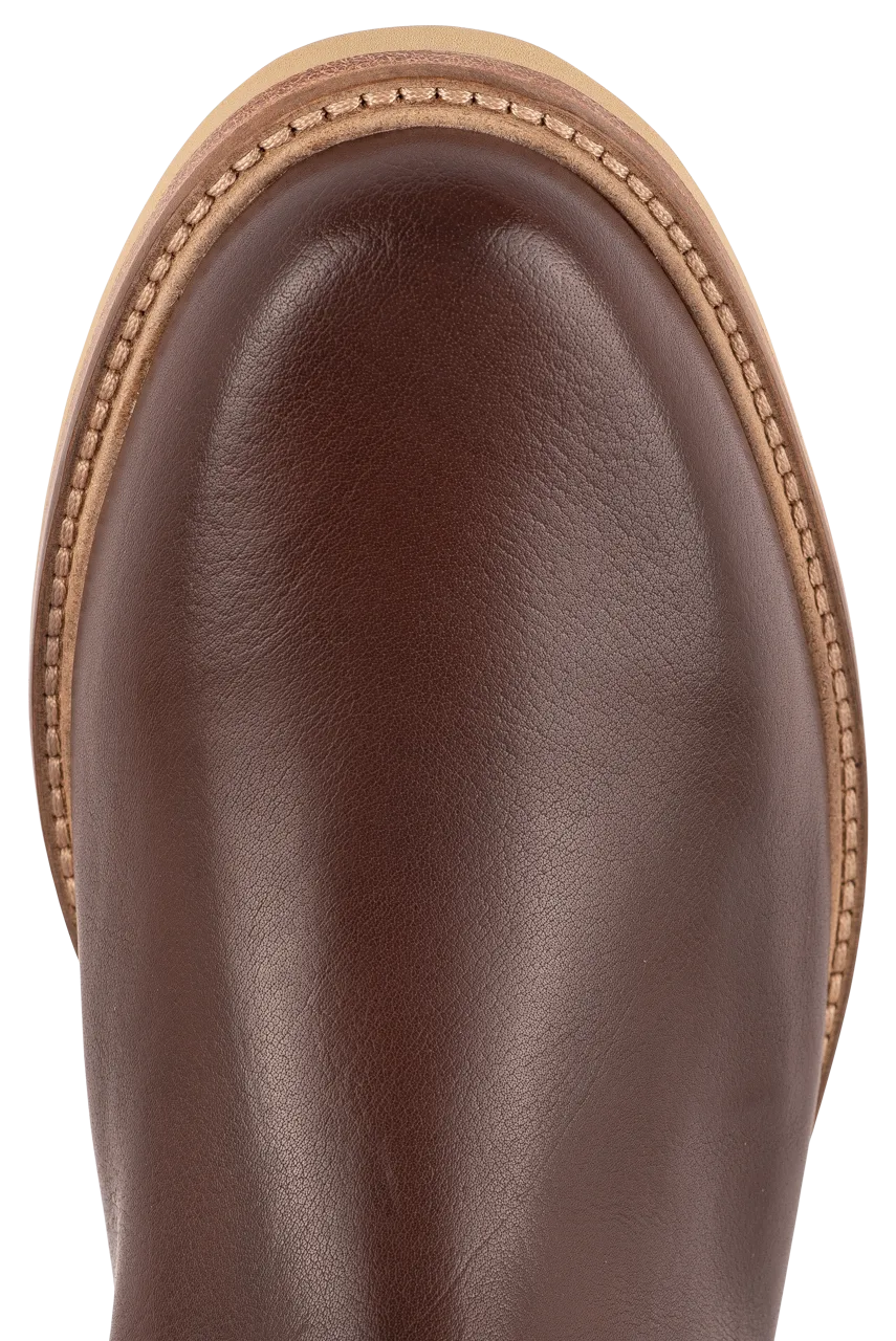 Lucchese Men's Baby Buffalo Range Boots - Whiskey