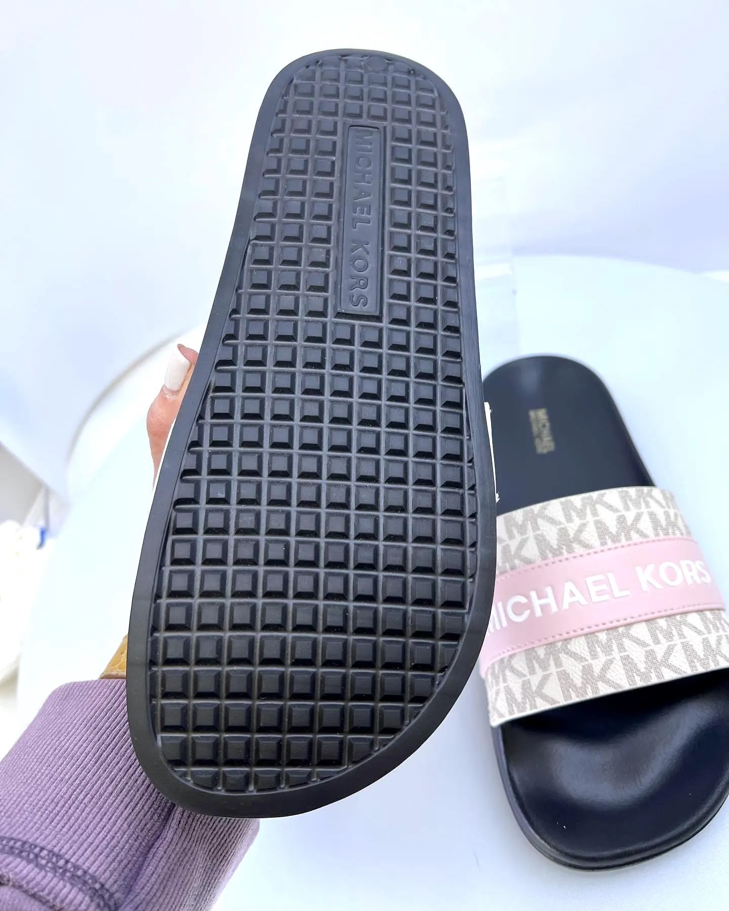 MICHAEL KORS DEMI SLIDE SANDALS
