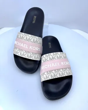 MICHAEL KORS DEMI SLIDE SANDALS