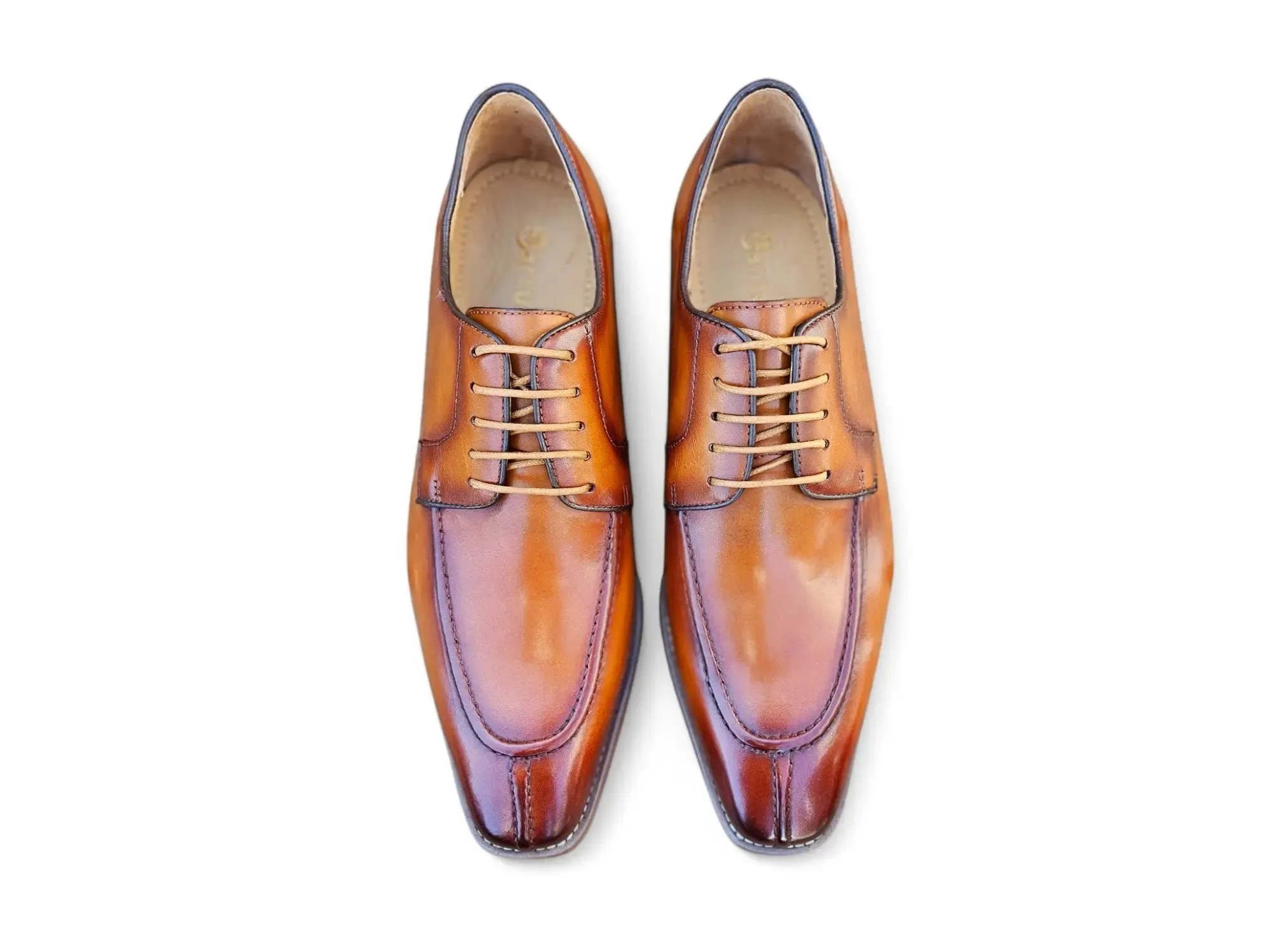 Moc Toe Oxford in Leather Sole