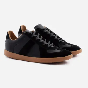 Morgen Trainers - Leather/Suede - Gum Sole - Men's