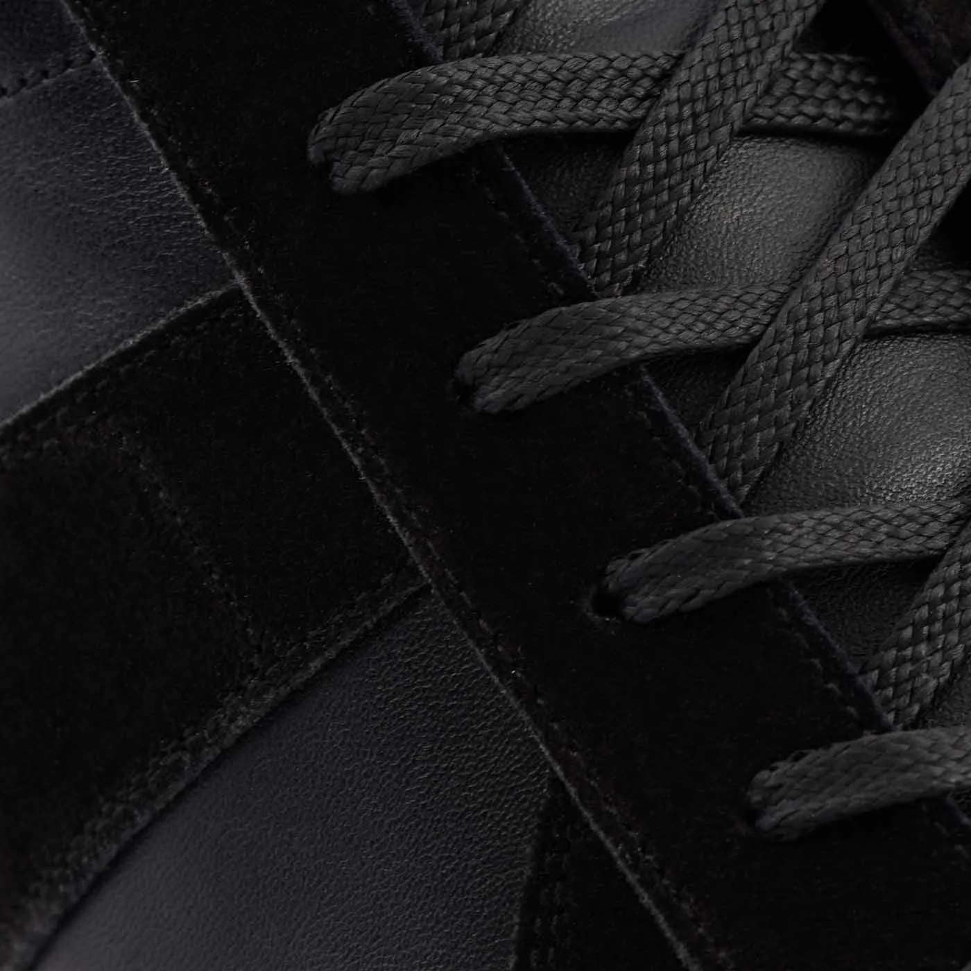Morgen Trainers - Leather/Suede - Gum Sole - Men's