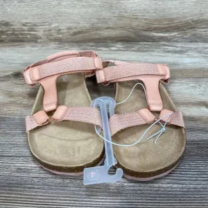 NEW Cat & Jack Val Footbed Sandals sz 4Y
