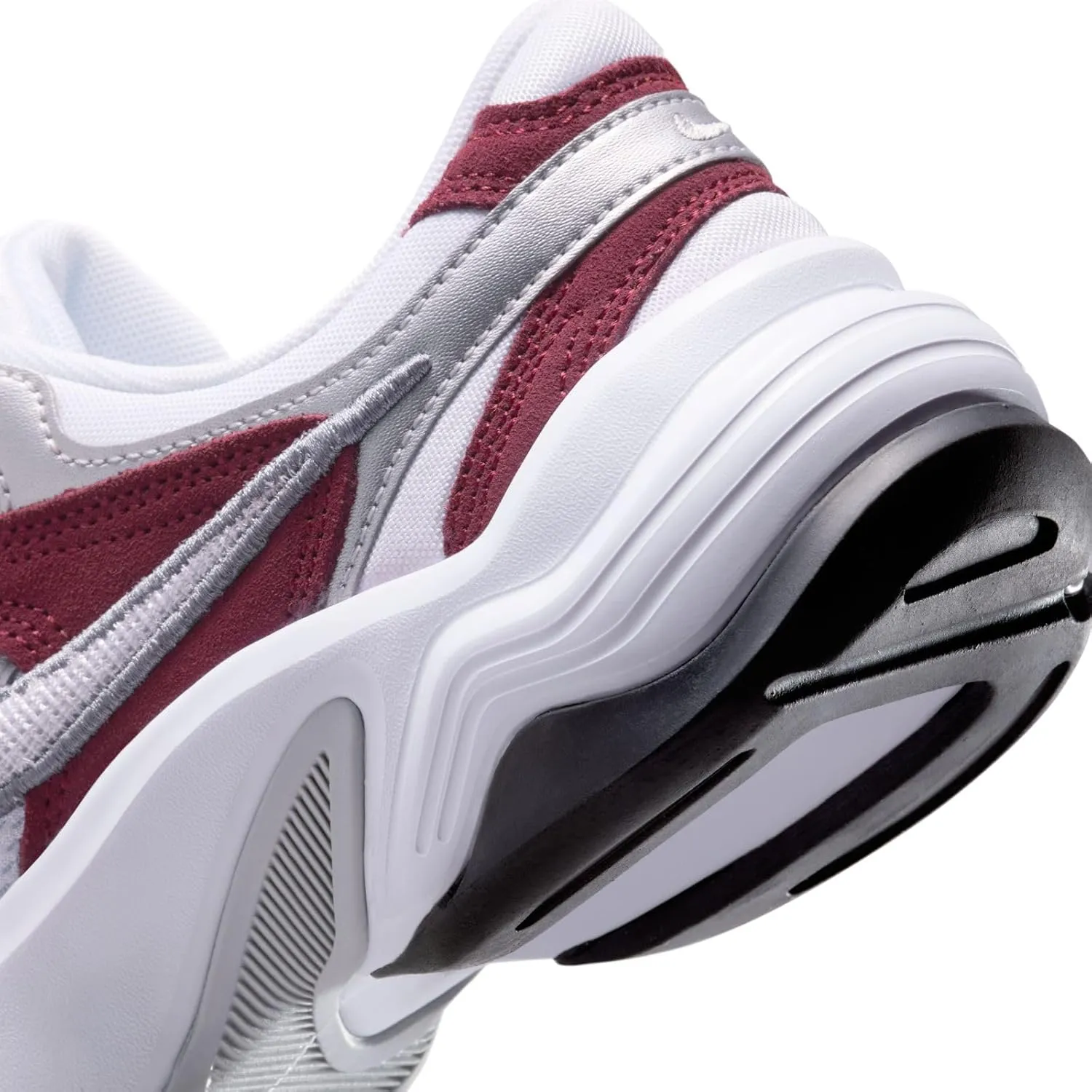 Nike AL8 Women's Shoes (FJ3794-600, Dark Team Red/Cool Grey/Metallic Silver/White)