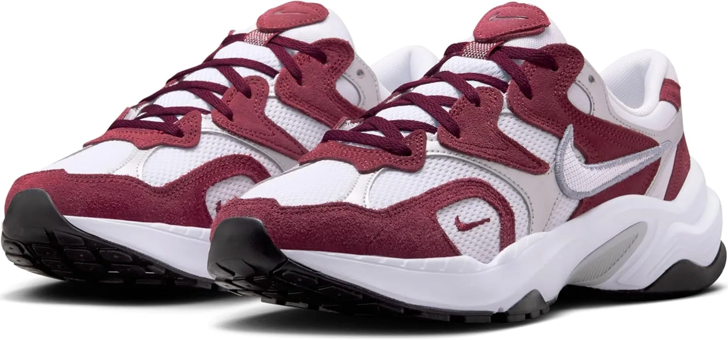 Nike AL8 Women's Shoes (FJ3794-600, Dark Team Red/Cool Grey/Metallic Silver/White)