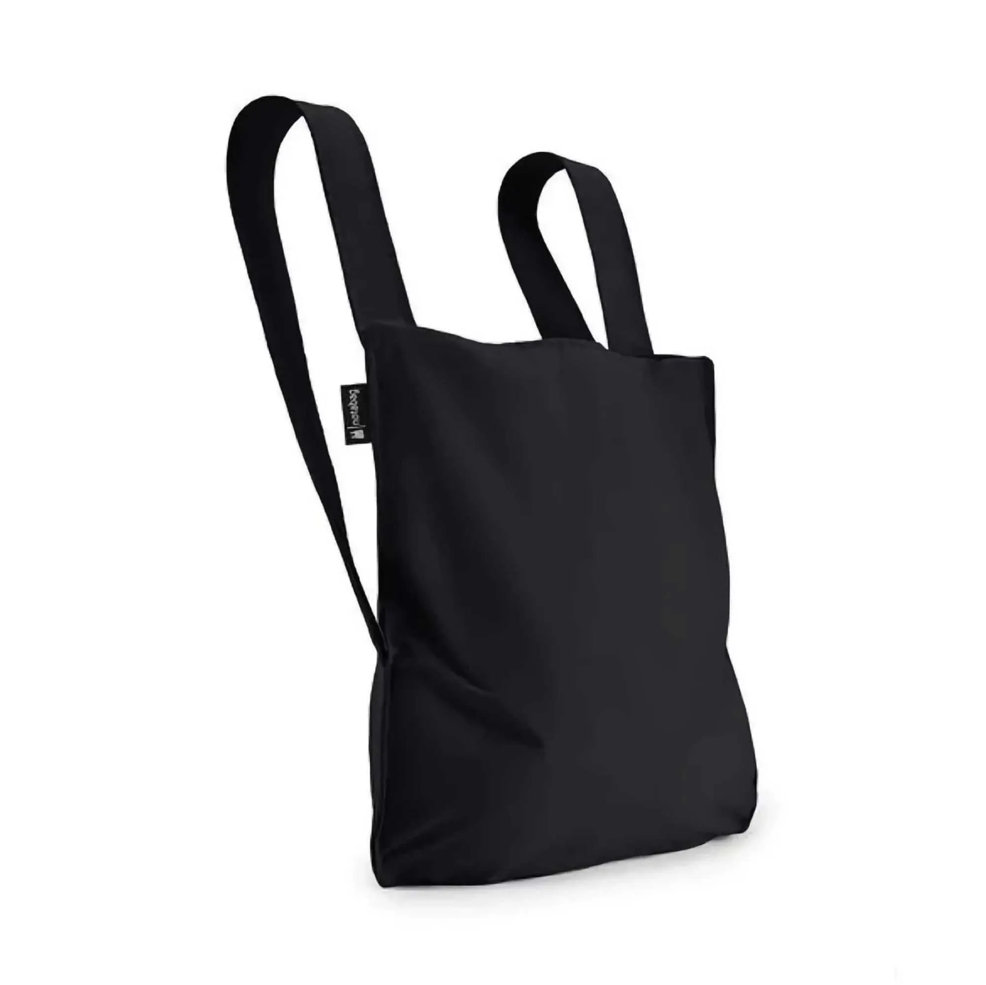 Notabag Recycled 2-Way Bag&Backpack, Black