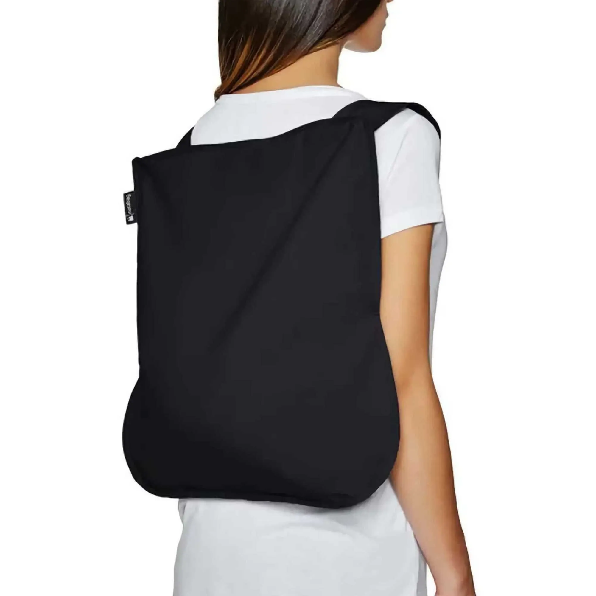 Notabag Recycled 2-Way Bag&Backpack, Black