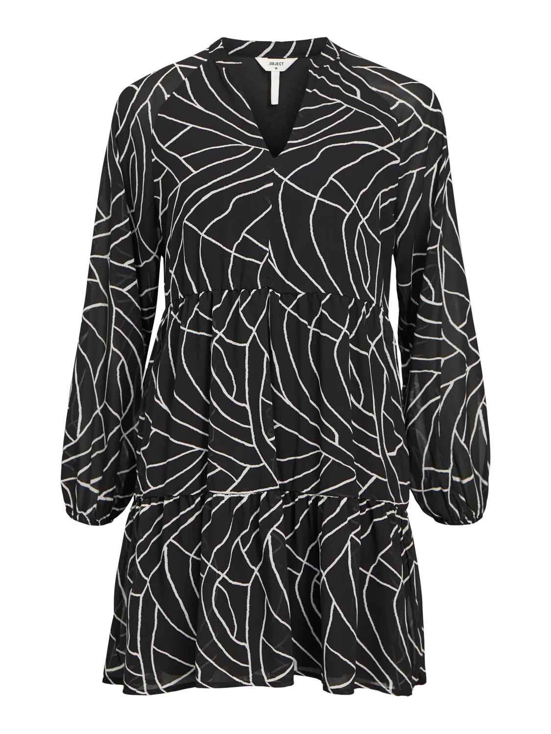 OBJMILA Short Dress - Black
