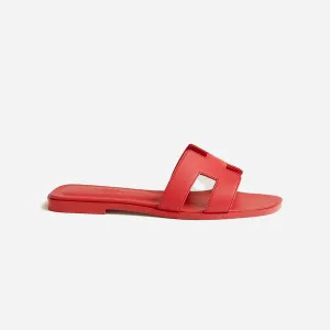 Oran sandal Rose Vermillon