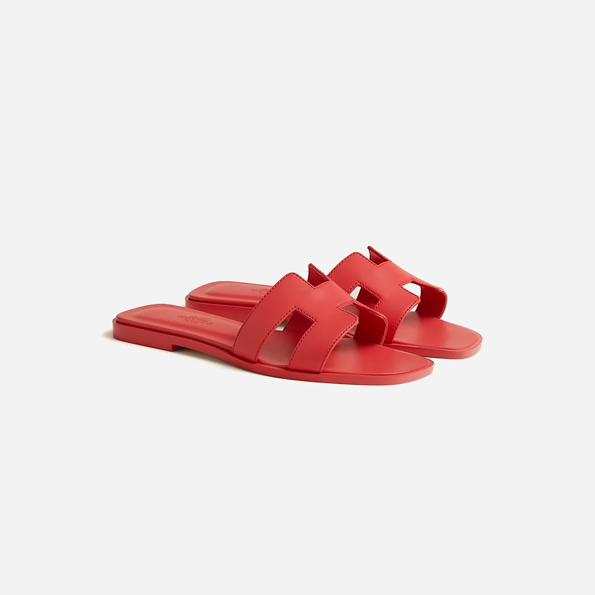 Oran sandal Rose Vermillon