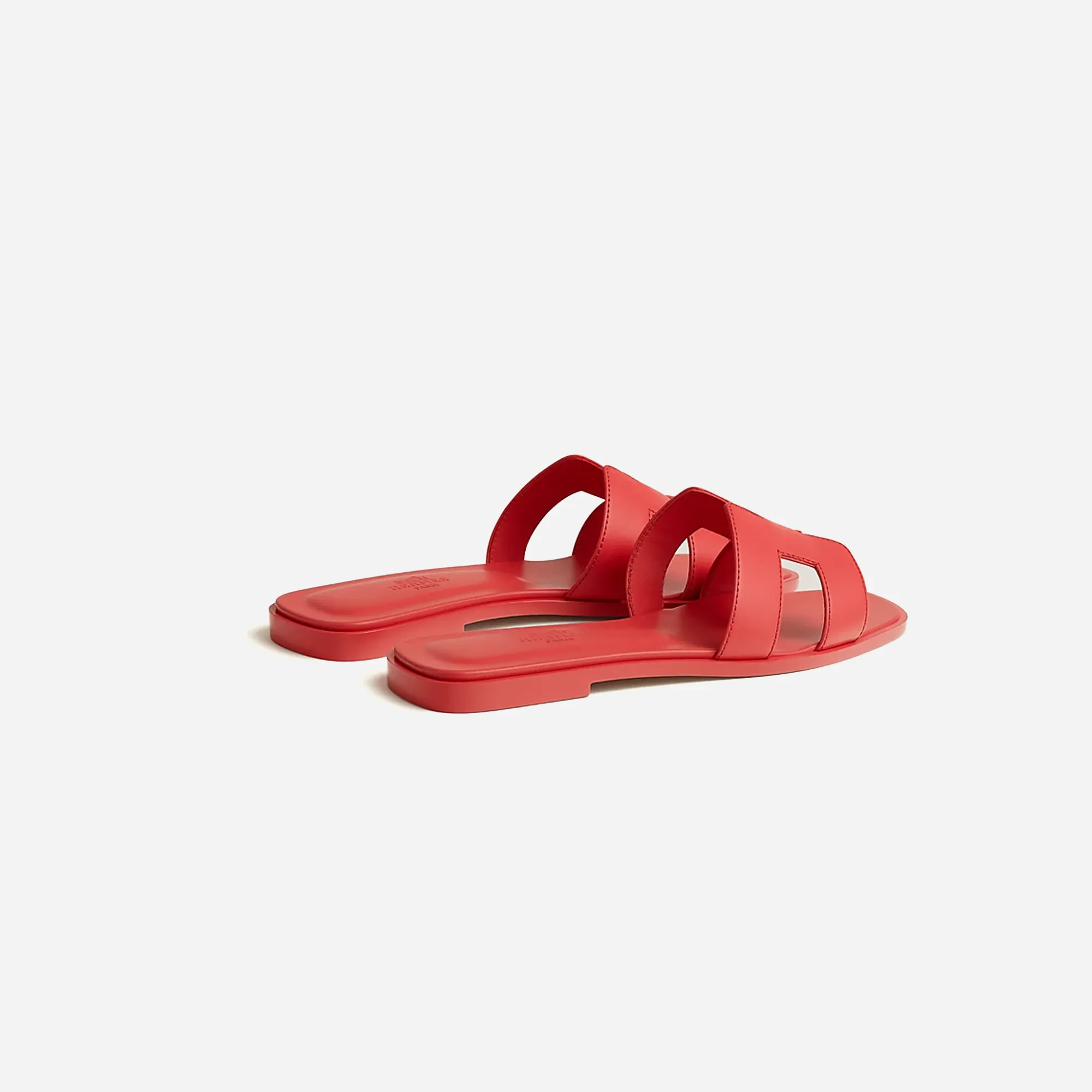 Oran sandal Rose Vermillon