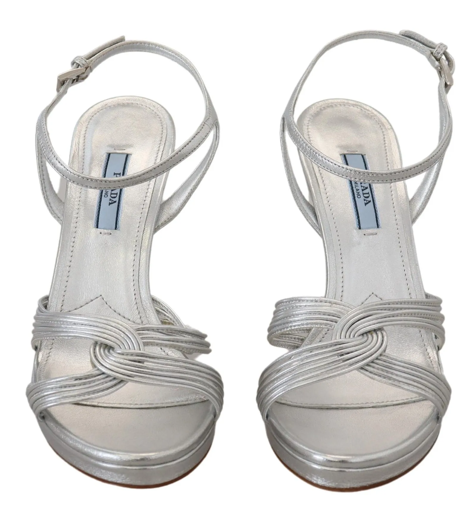 Prada Elegant  Stiletto Heels Women's Sandals