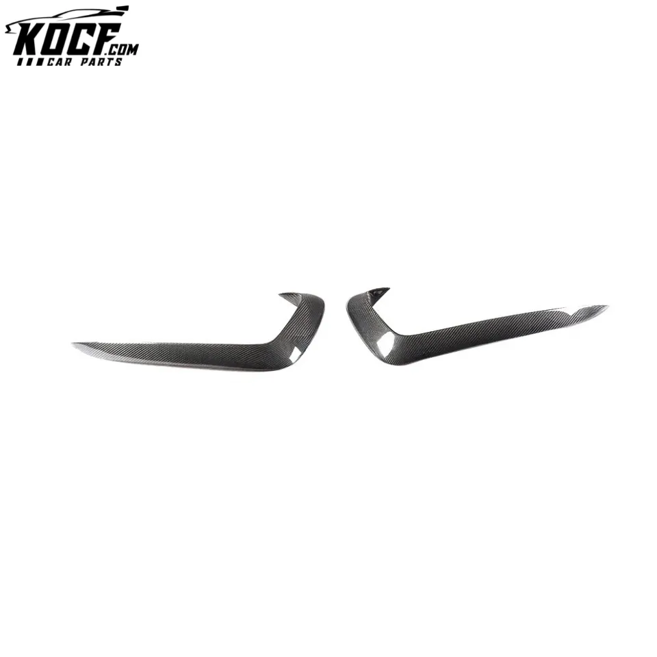Pre-Facelift S5 Carbon Fiber Front Bumper Flats for Audi S5 8T A5 SLINE 12-16
