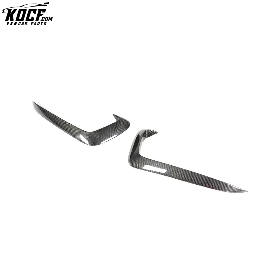 Pre-Facelift S5 Carbon Fiber Front Bumper Flats for Audi S5 8T A5 SLINE 12-16