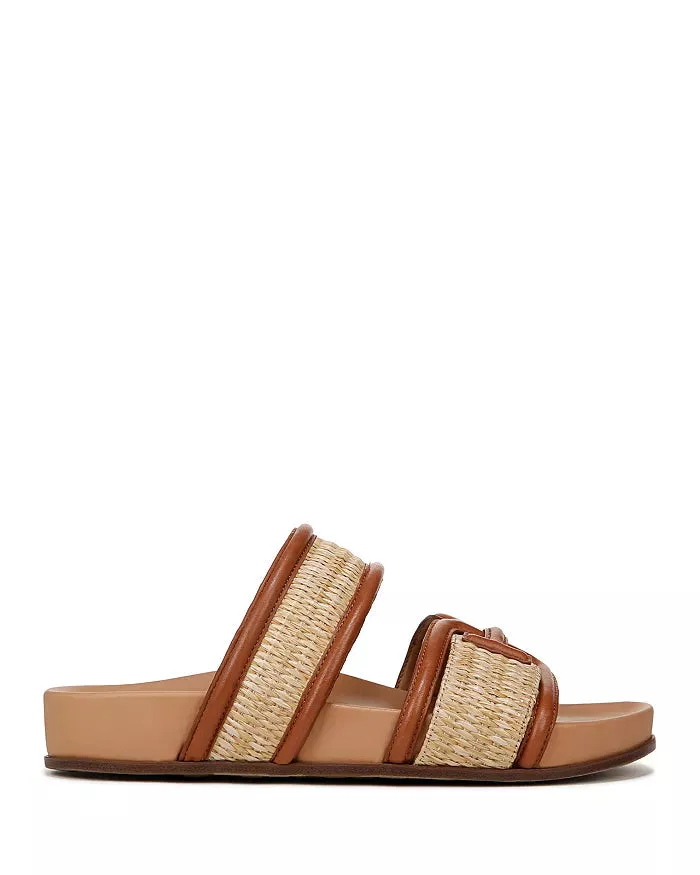 Sam Edelman Rowan Sandals - Dark Natural/Cognac