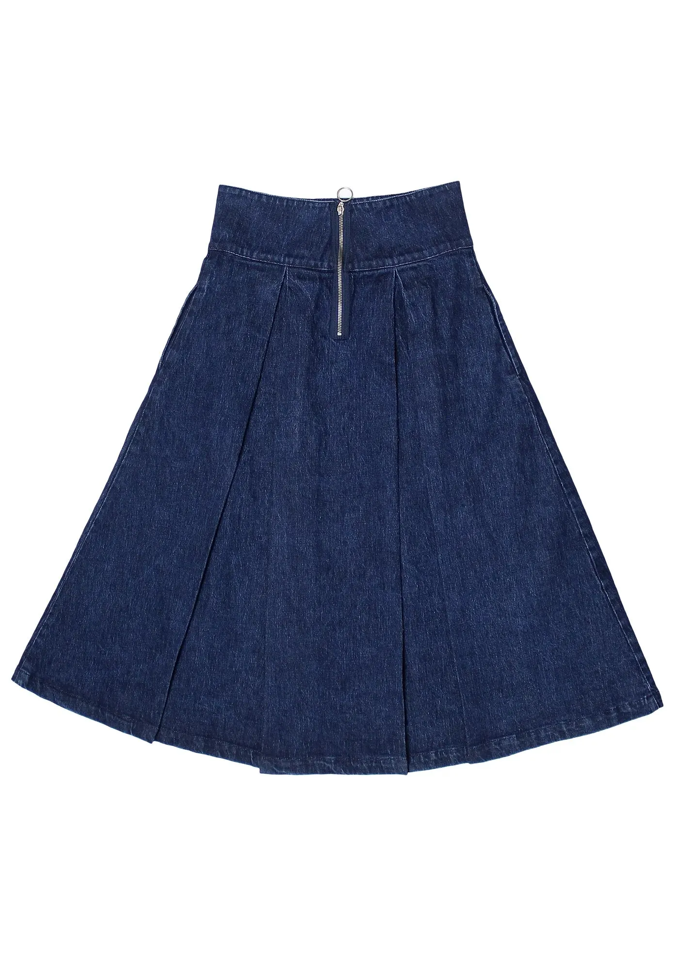 seventy   mochi Maddie denim skirt Dark Americana