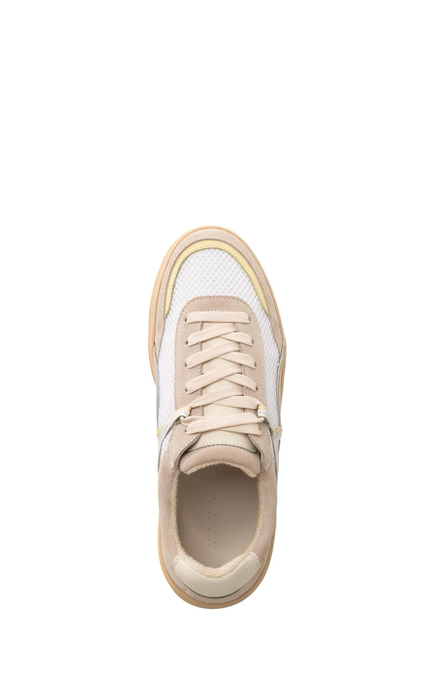 Sneakers with contrasting colors