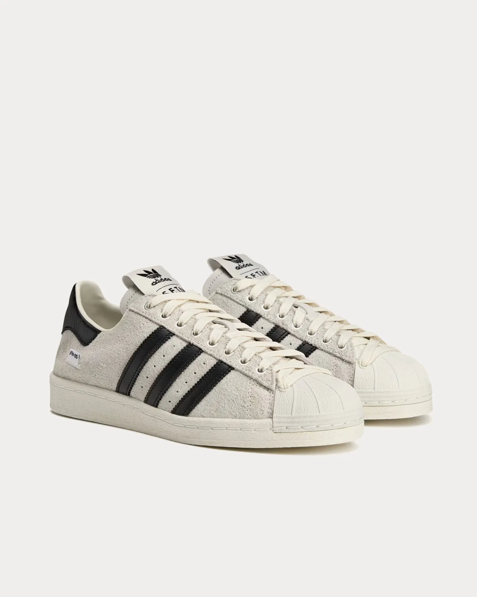 Superstar_SFTM_SS25 Cream White / Core Black / Cream White Low Top Sneakers