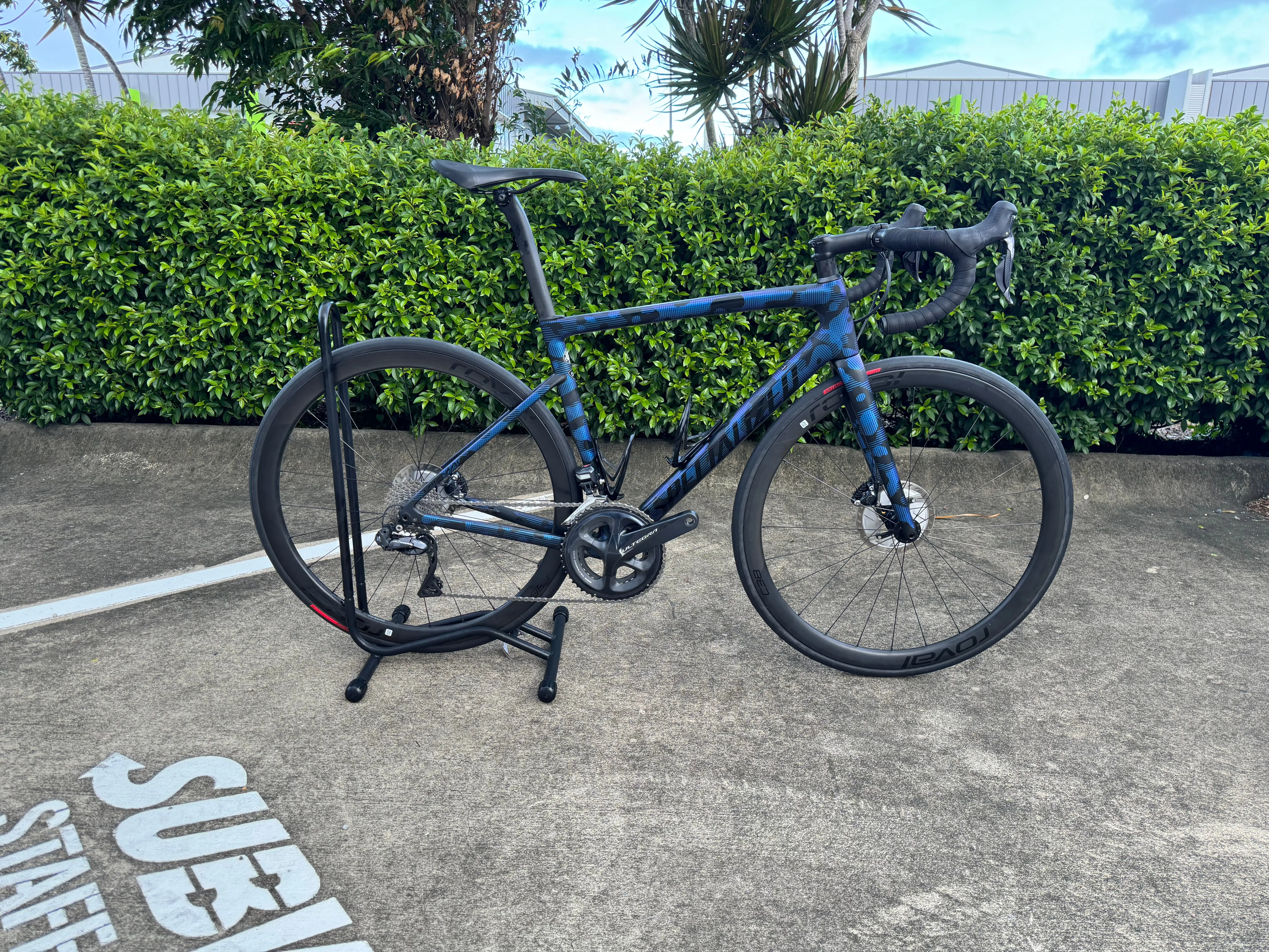Tarmac Disc Expert 54cm Satin Black/Chameleon 2020 (second hand)