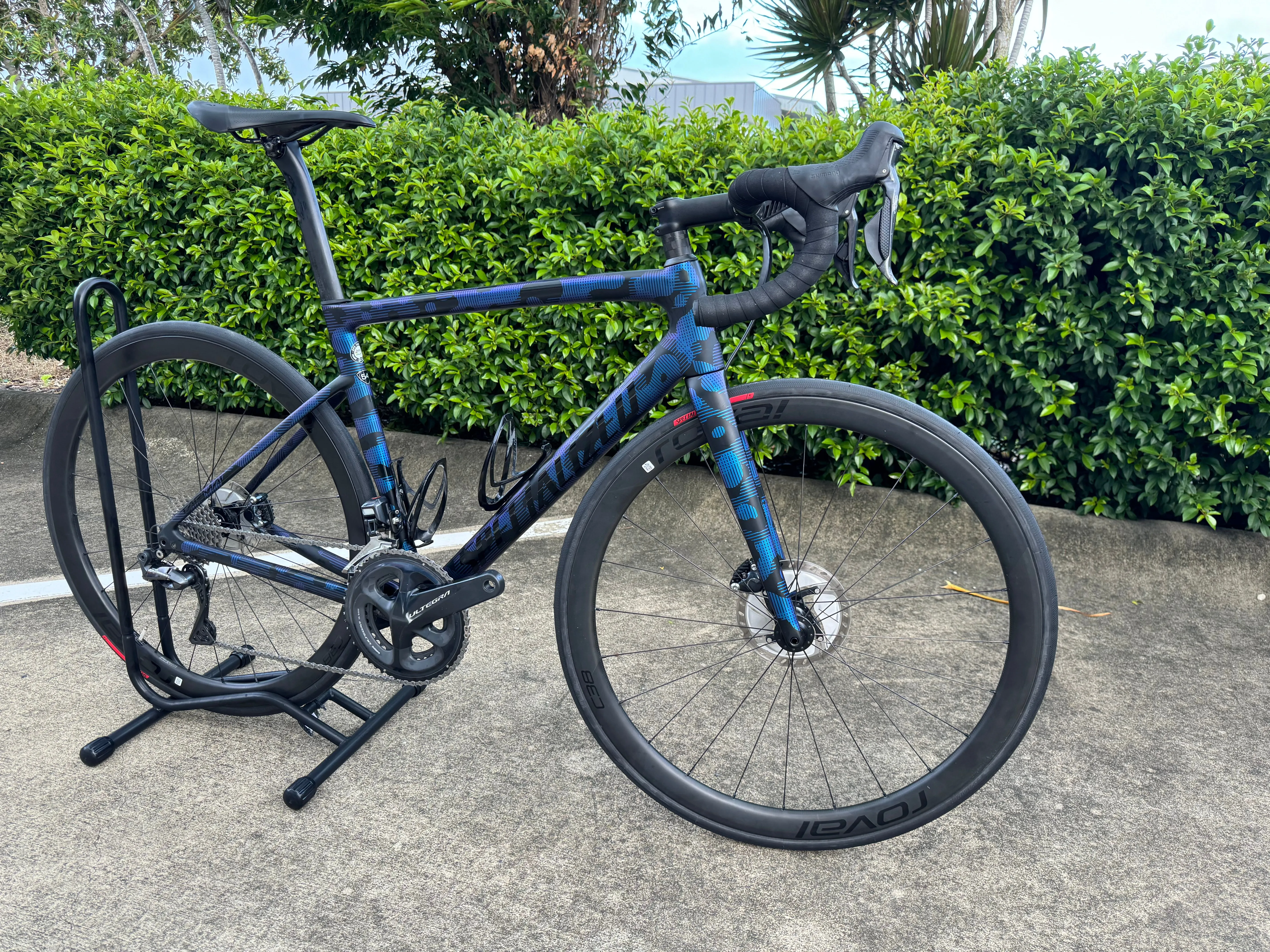 Tarmac Disc Expert 54cm Satin Black/Chameleon 2020 (second hand)