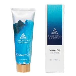 Travel-Ready Coconut Oil Tube