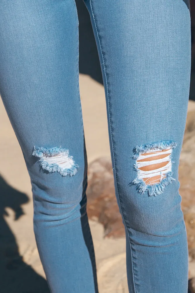 Tunnel Of Love Jeans Light Denim