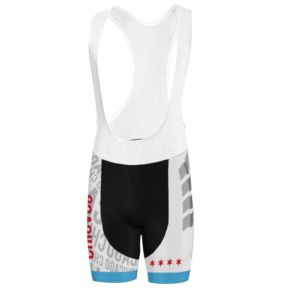 Unisex Chicago Bib Shorts Cycling Bib Shorts