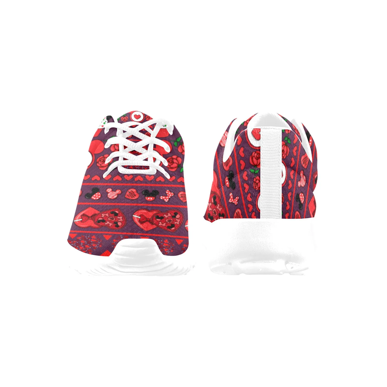 Valentines Day Line Women's Athletic Shoes