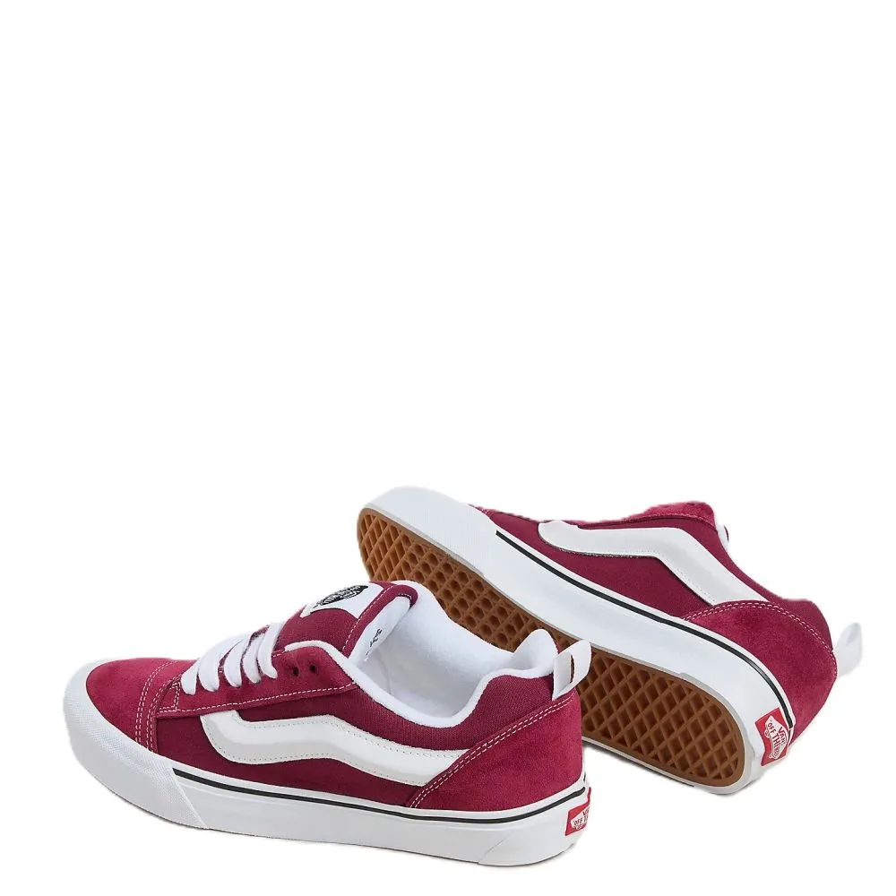 Vans Men's Knu Skool in Burgundy