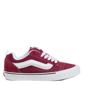 Vans Men's Knu Skool in Burgundy