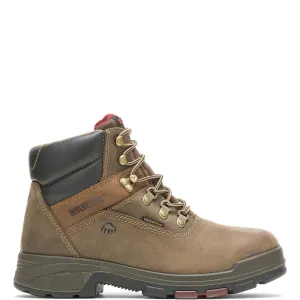 Wolverine Men's Cabor EPX® Waterproof Composite Toe 6" Boot - Dark Brown