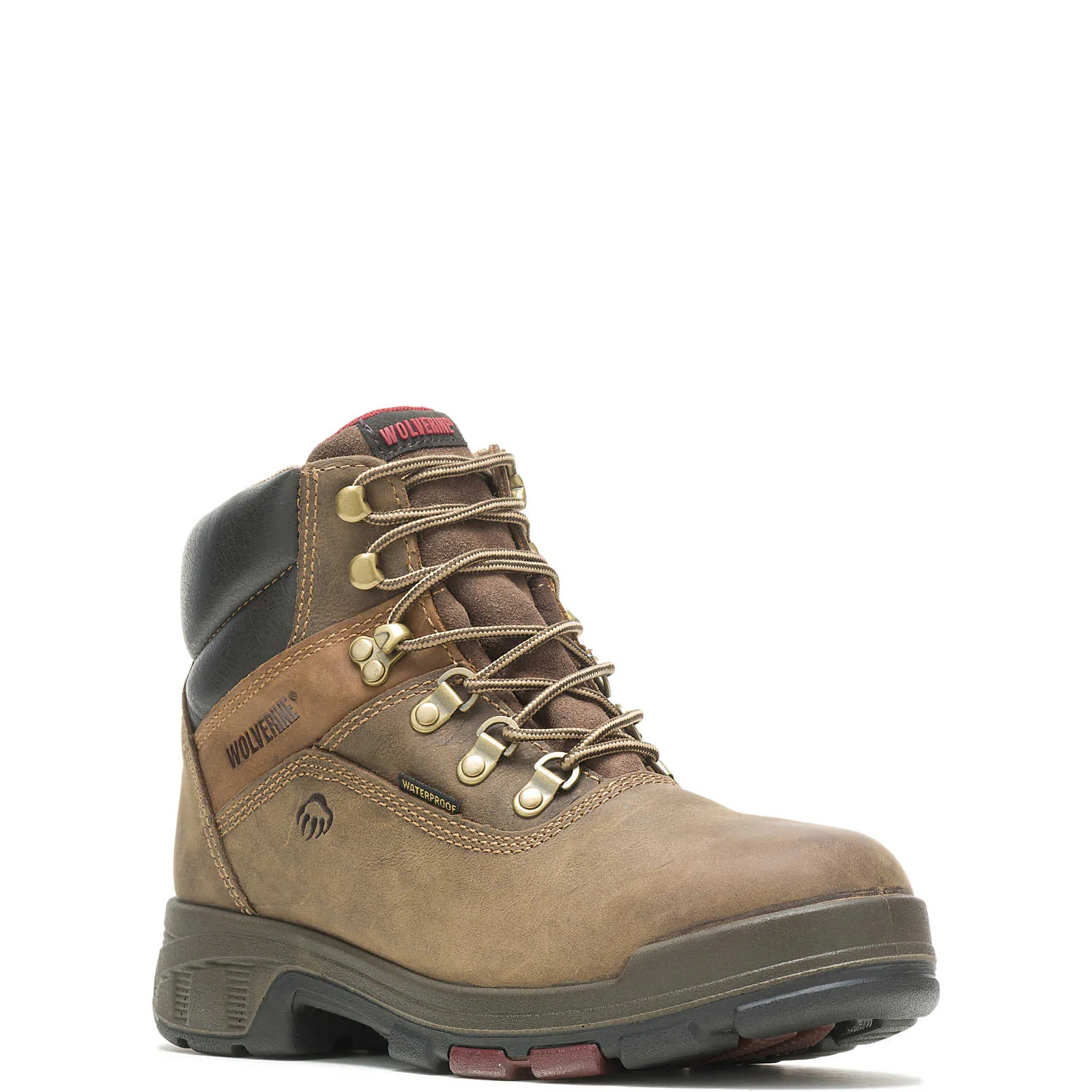 Wolverine Men's Cabor EPX® Waterproof Composite Toe 6" Boot - Dark Brown