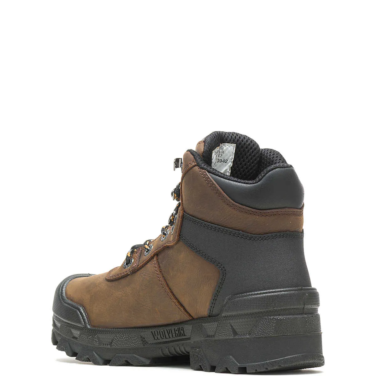 Wolverine Men's Warrior Met-Guard 6" Boot - Dark Coffee