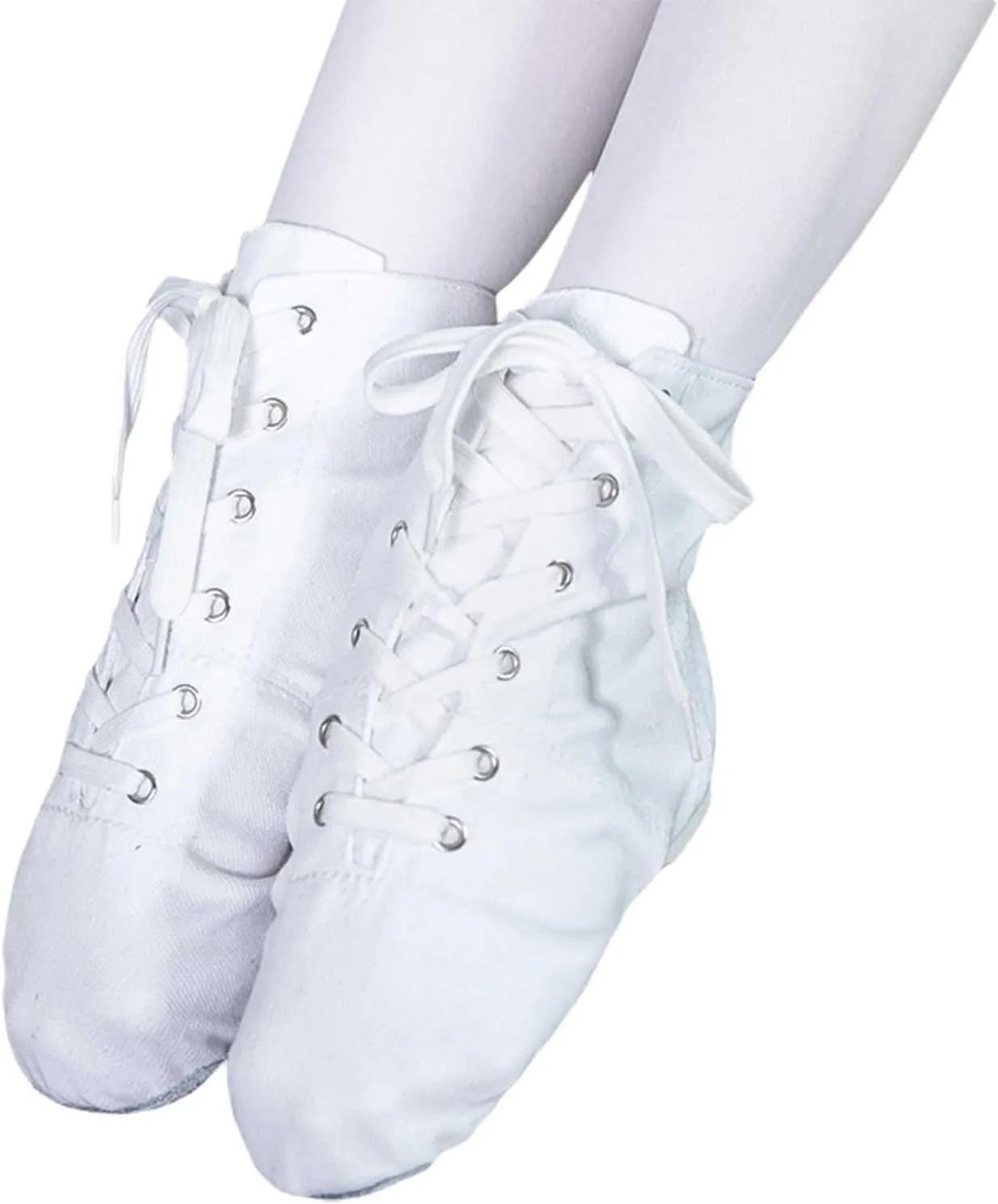 Women Men Canvas Casual Shoes House Shoes Jazz Boots Dance Shoes Soft Soled Exercise Shoes Womens Sneaker