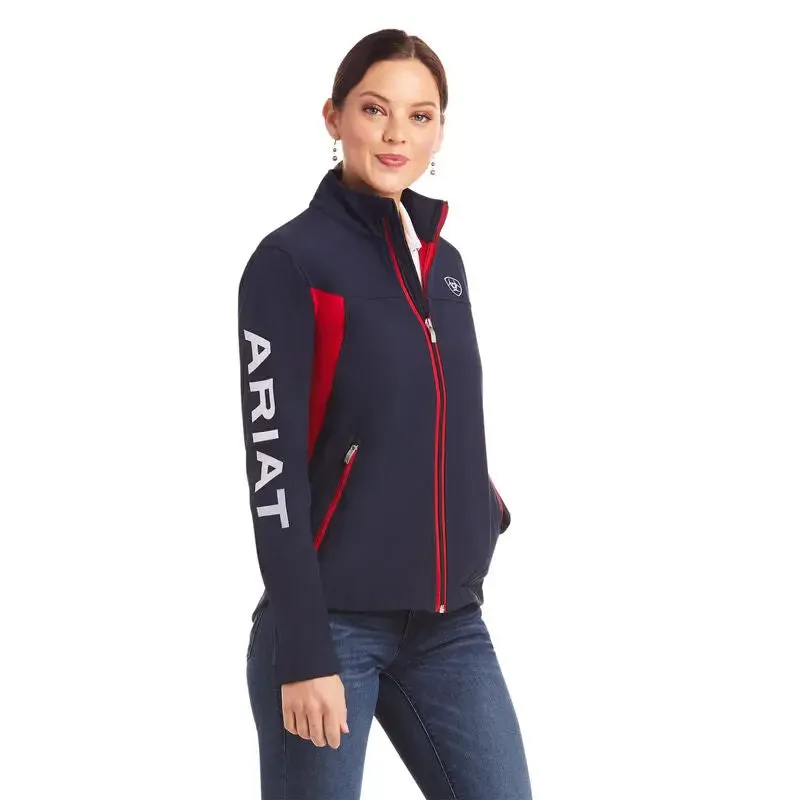 Womens Ariat New Team Softshell Jacket  Stylish, Weather-Resistant & Versatile